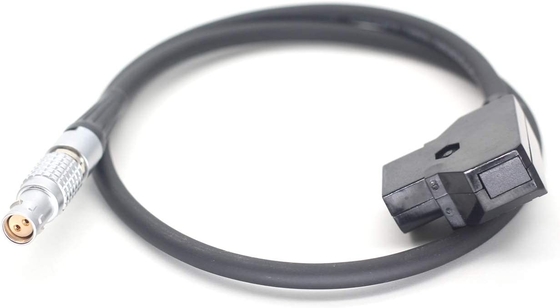 Lemo Draaibaar rechthoekig 2 pin vrouwelijk tot D-Tap L-type camera stroomkabel voor RED Komodo