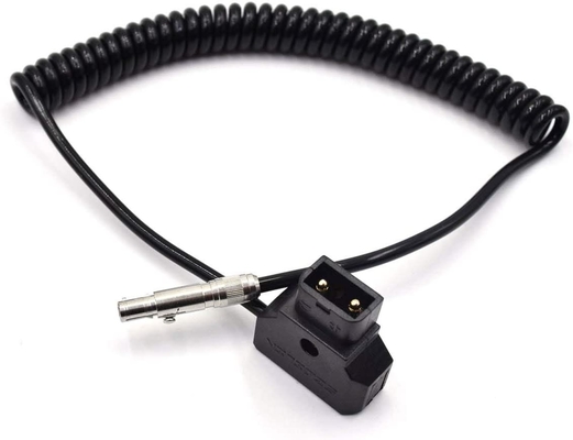 Oorspronkelijke NSC3F Plug 3 pin Vrouwelijke naar Dtap Power Spring Cable voor Apollo Monitor Recorder Odyssey 7Q Power Cable