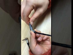 Circulaire Lemo Push Pull Connectors met rechthoek