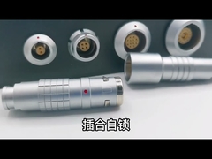 Waterdichte Lemo ronde connectoren paneelmontage multi-pins