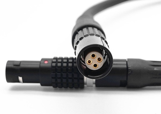 kopen Het Lemo4pin Mannetje aan Vrouwelijke Zwarte Kleur AVNS vormde Kabel voor Nacht Vision System online vervaardiging