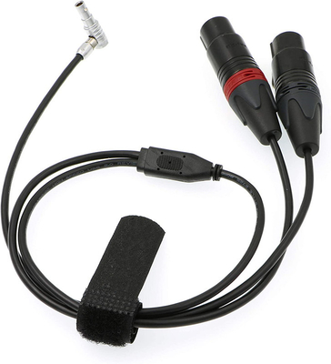 kopen Lemo 5 Pin Male aan Twee XLR 3 Pin Female Camera Audio Cable voor z-CAM E2 online vervaardiging