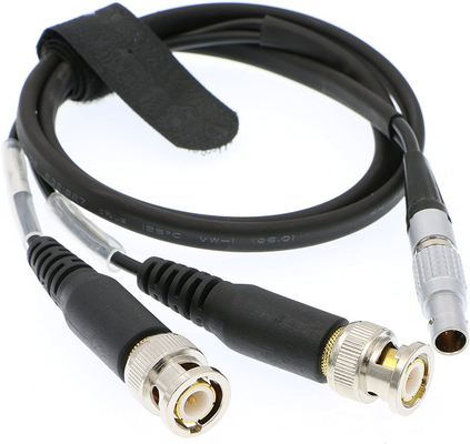 kopen IP50 1M BNC tot 5 pin Lemo Timecode kabel voor geluidstoestellen XL LB2 online vervaardiging