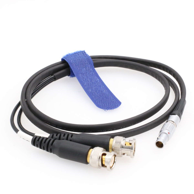 kopen Geluidstoestellen XL-LB2 0B 5pin Rechte hoek tot dubbele BNC-tijdcode Input-outputkabel 60cm online manufacture