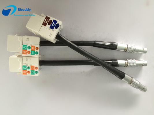 kopen De rode Kabel Lemo 9 van de Cameraverbinding Speld aan de Vrouwelijke Ethernet Kabel van RJ45 voor ROOD HELDENDICHT/DRAAK online vervaardiging