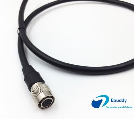 kopen Van de de Cameraverbinding van de 12pin Schakelaar de Kabel HR10A-10P-12S aan vliegende Kabel online vervaardiging