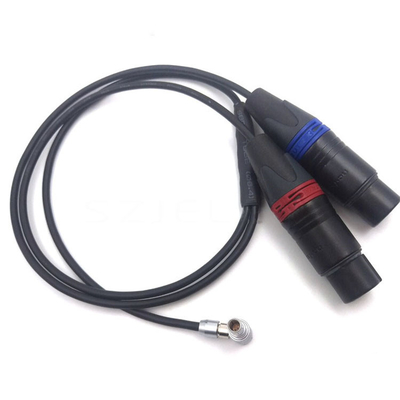 kopen De Hoek 00B 5pin van Arrialexa mini audio cable lemo right aan Vrouwelijke 2* XLR 3 Pin Cable online vervaardiging