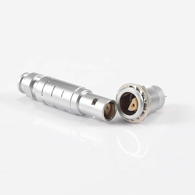 kwaliteit  Lemo Coaxial Connector FFA ERA Series Single-core Half-Moon Aviation Plug Socket Fabriek