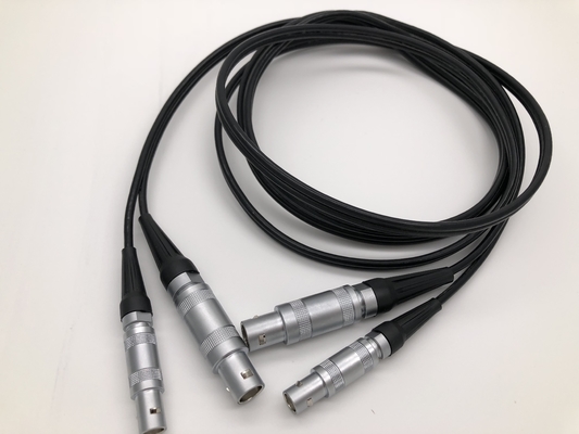 kopen Dubbele Lemo 0S aan Lemo 01 Assemblage 6ft van de Douanekabel Lengte voor Ultrasone Sonde online vervaardiging