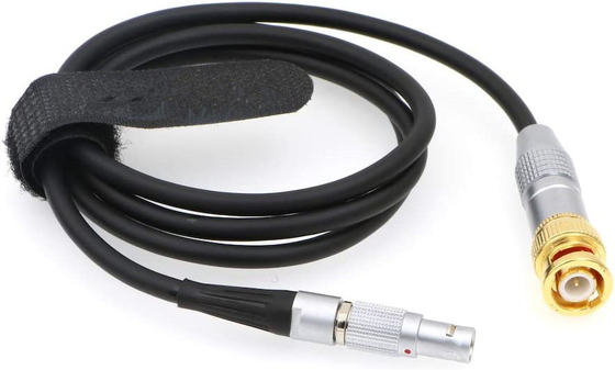 Lemo 5 de Kabel van de de Tijdcode van Pin Male To BNC SMPTE uit voor ARRI Mini Sound Devices