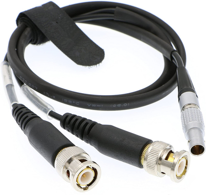 IP50 1M BNC tot 5 pin Lemo Timecode kabel voor geluidstoestellen XL LB2