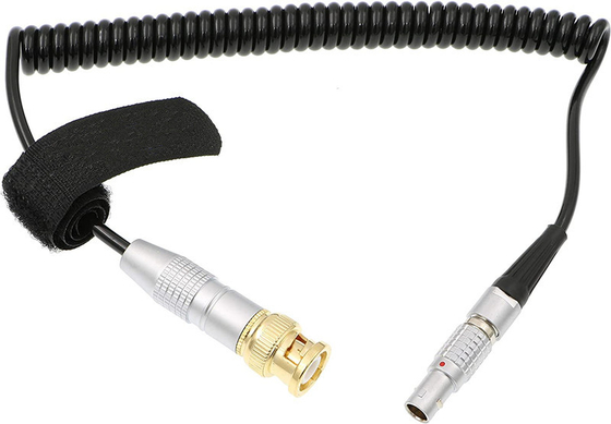 BNC naar Lemo 5 Pin Man ARRI Mini Time Code Cable voor geluidstoestellen ZAXCOM