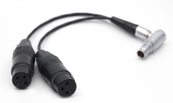 Atomos Lemo 10 Pin tot XLR 3 Pin Vrouwelijke Connector Breakout Audio Input Cable Voor Shogun Monitor Recorder