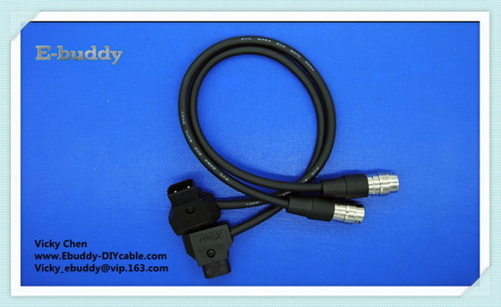 12 Kabels van de Douane Sleeved Psu van de SPELDveiligheid voor Sony-Cameravoeding