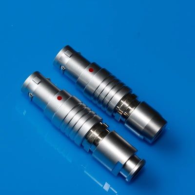 Pull-Push-Self-Locking Connector Compatible Lemo B serie FGG Man en Vrouw voor signaal- en stroomoverdracht