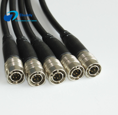 6 van de de Camerakabel CCD van Speld het Mannelijke USB van de Cameravoeding Type HR10A-7P-6P