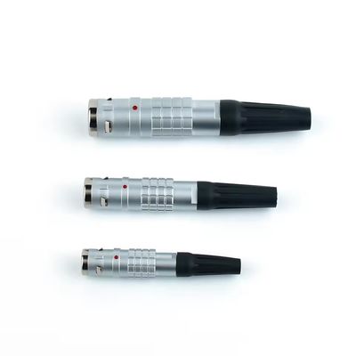 Lemo K Series Compatible Waterproof IP68 Connectors Long Endurance with Brass Housing and High Voltage Test
